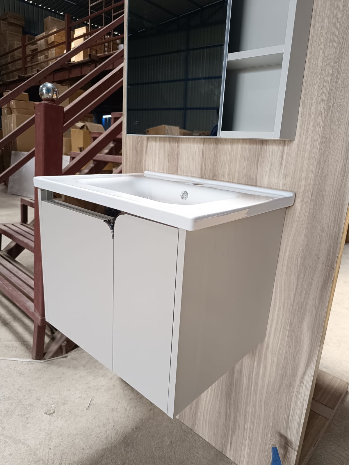 Mizmo Stainless Steel Vanity , S.S 304 , Best Quality , Black, 32″ , 800mm, 102 Model