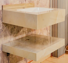 Mizmo Stone Vanity, Under Mount Basin , 24″, 600*500*200 mm, Model No. – 016030