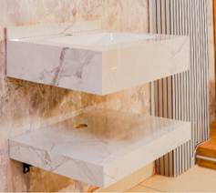 Mizmo Stone Vanity, Under Mount Basin , 24″, 600*500*200 mm, Model No. – 016047