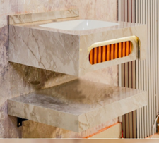 Mizmo Stone Vanity, Under Mount Basin , 24″, 600*500*200 mm, Model No. – 416031