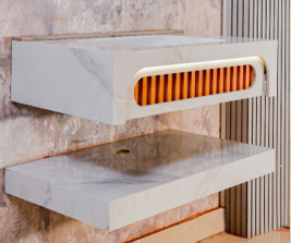 Mizmo Stone Vanity, Under Mount Basin , 32″, 600*500*200 mm, Model No. – 418001