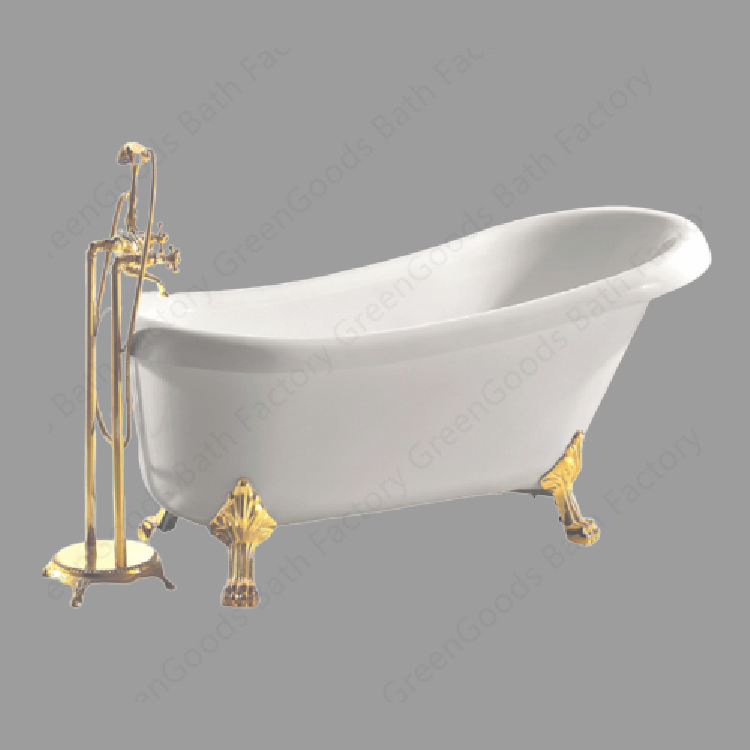 MIZMO Pure Acrylic Bathtub 1700×750×750 mm – Glossy White | Model CB-12