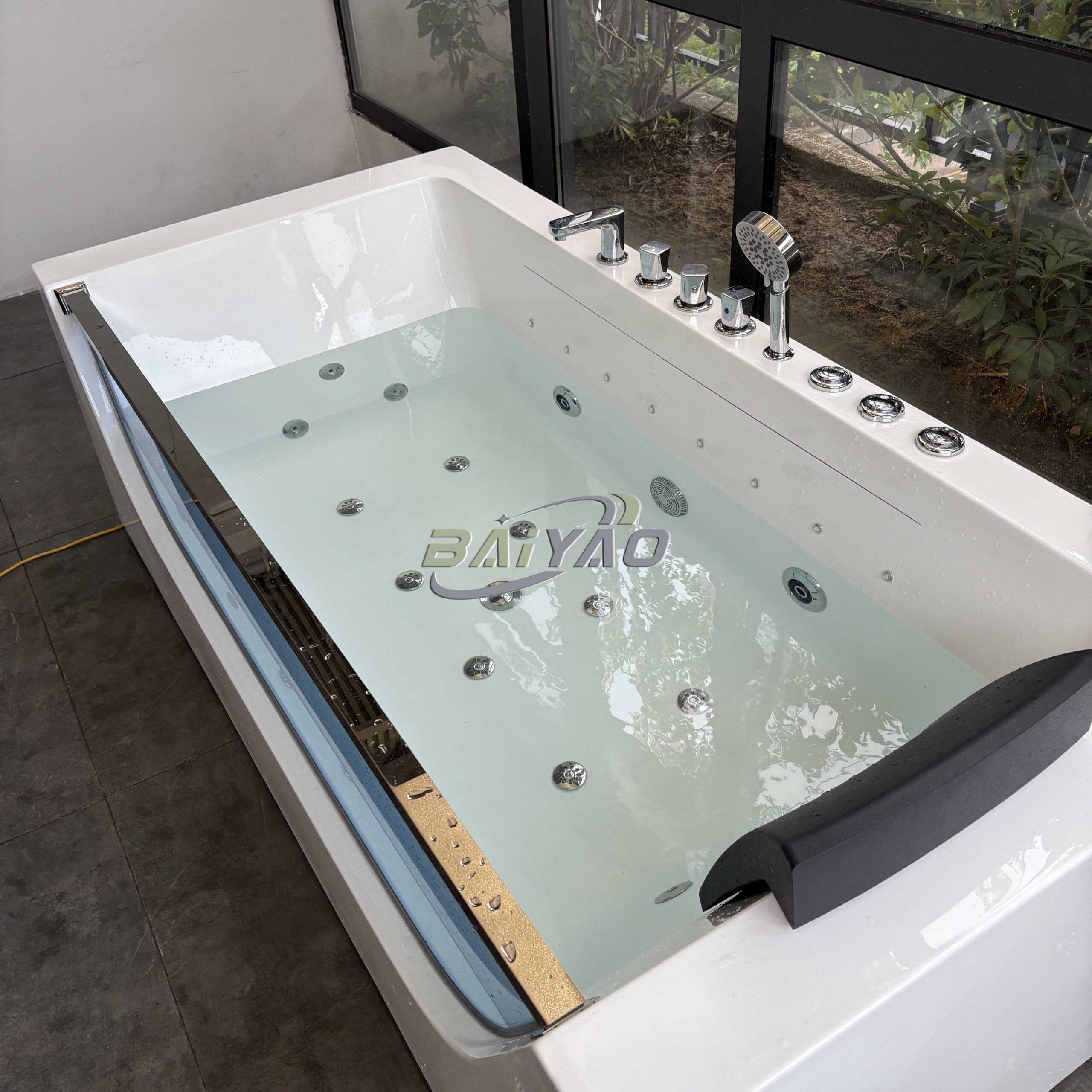 MIZMO Pure Acrylic Bathtub 1830×1250×700 mm – Glossy White | Model CB-14