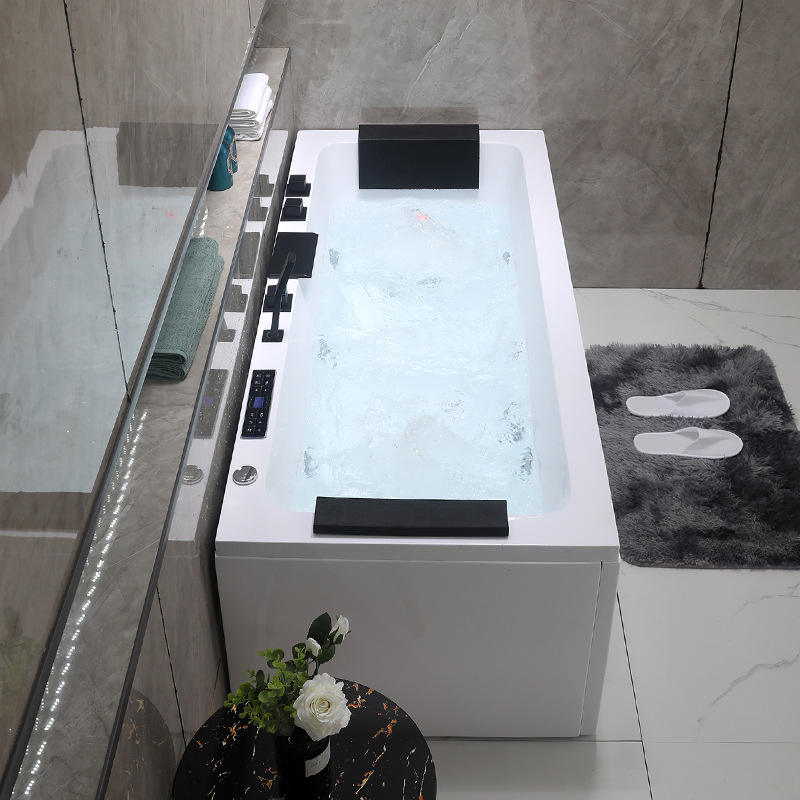 MIZMO Pure Acrylic Bathtub 1720×770×620 mm – Glossy White | Model KF-624