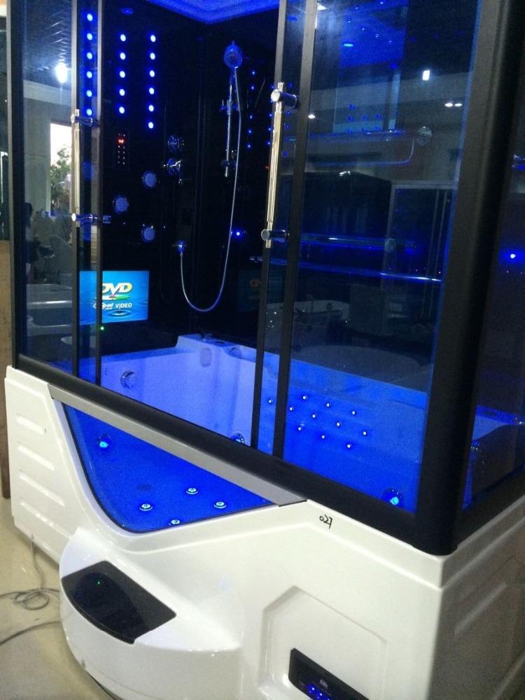 MIZMO 2-Seater Steam Room – Acrylic & Glossy White | Size 1900×1200×2150 mm