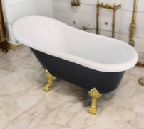 MIZMO Pure Acrylic Bathtub 1700×750×750 mm – Glossy White | Model CB-11