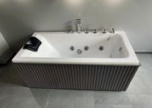 MIZMO Pure Acrylic Bathtub 1500×750×600 mm – Glossy White | Model CB-5