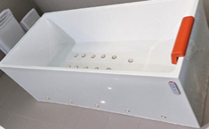 MIZMO Pure Acrylic Bathtub 1700×800×650 mm – Glossy White | Model CB-8