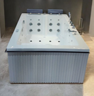 MIZMO Pure Acrylic Bathtub 1800×1200×600 mm – Glossy White | Model CB-9