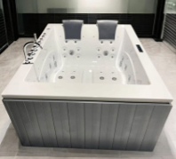 MIZMO Pure Acrylic Bathtub 1800×1500×600 mm – Glossy White | Model SP-731