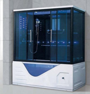 MIZMO 2-Seater Steam Room – Acrylic & Glossy White | Size 1900×1200×2150 mm