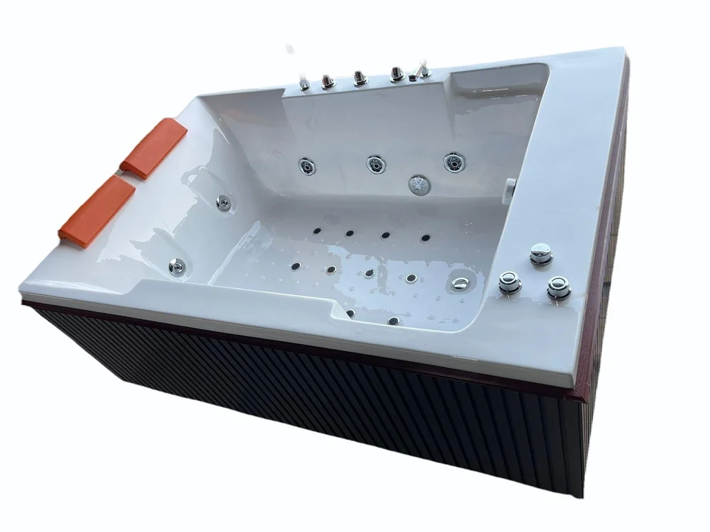 MIZMO Pure Acrylic Bathtub 1800×1200×560 mm – Glossy White | Model CB-617