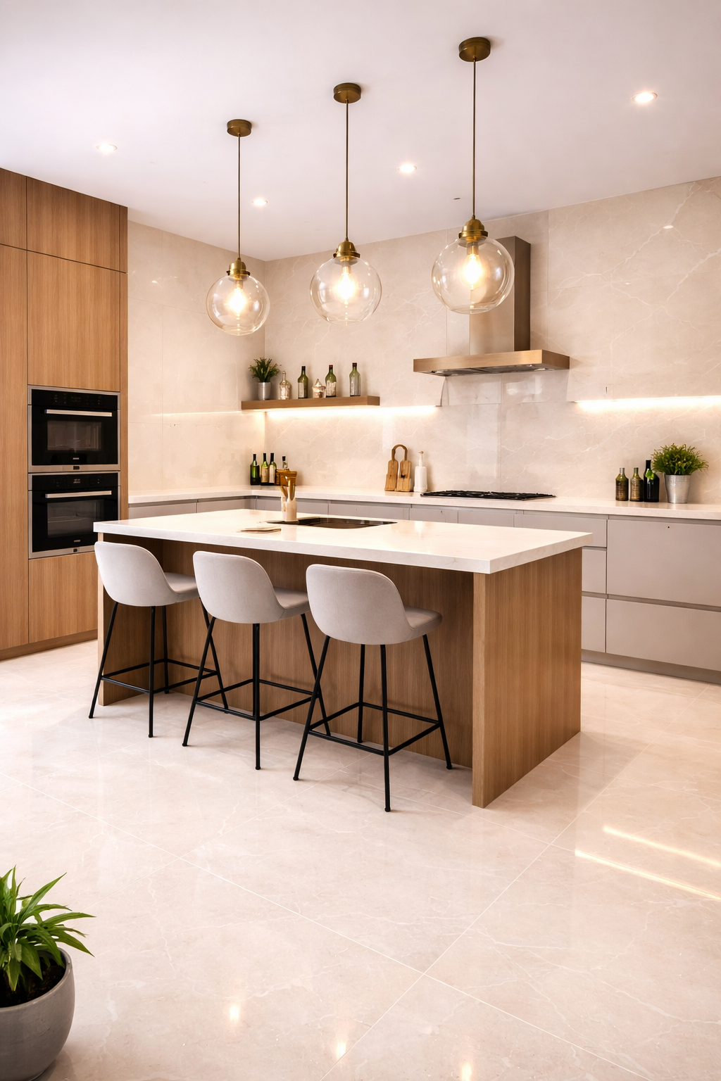 Mizmo, Bathroom Wall Tiles, Vitrified Tile, 2×4 Ft, 600x1200mm, Cato Creama